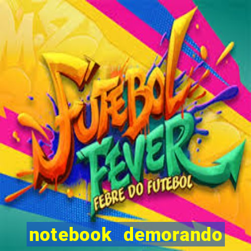 notebook demorando para ligar tela preta